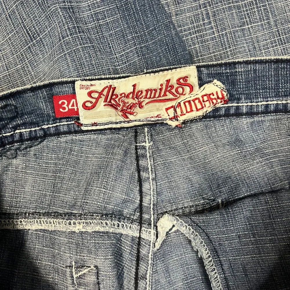 Akademiks baggy blue